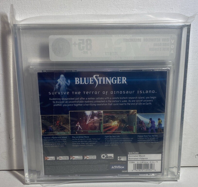 Blue Stinger (Sega Dreamcast, 1999) for sale online | eBay