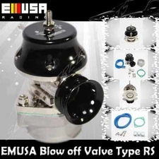 EMUSA Universal Blow Off Valve BOV mustang focus Chevy corvette camaro BLACK