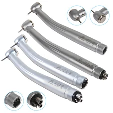 Dental High Speed Fiber Optic LED Handpiece E-generator Big Head 2/4Hole Turbine