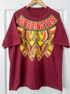 Vintage Washington Redskins NFL Football T-shirt Size XL | eBay