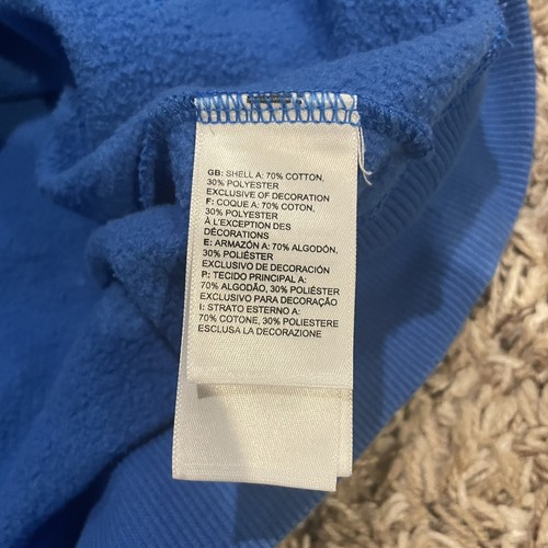 The North Face Boys Blue Hoodie Sweatshirt Youth XL (18/20) Never Stop Exploring - Picture 6 of 12