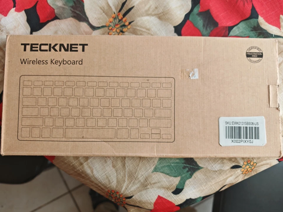 Tecknet Wireless Keyboard - Image 3 of 3