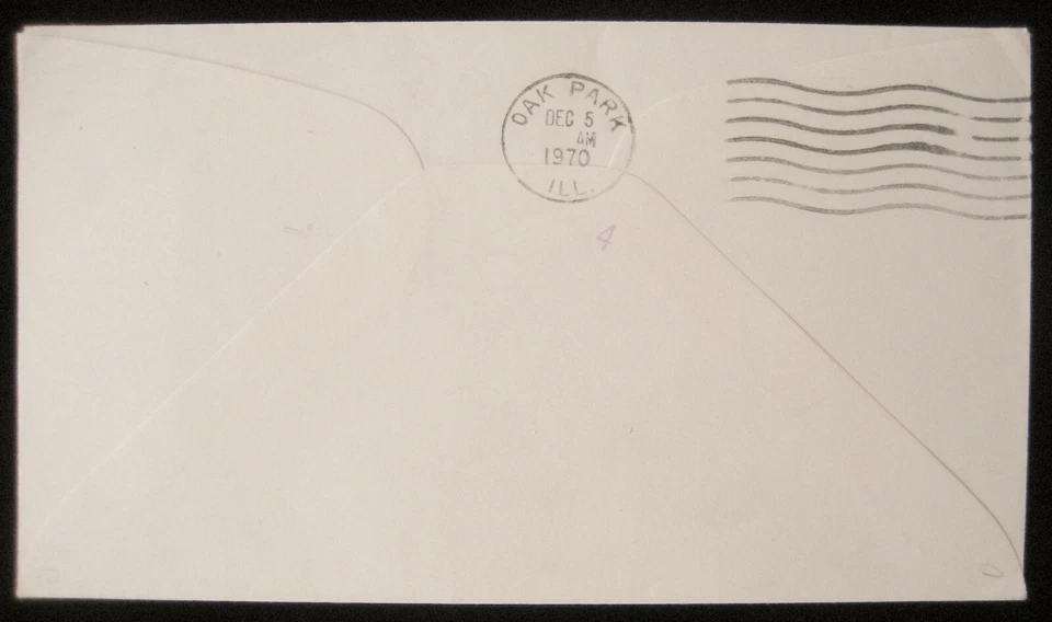 United States Stamps 1970 Christmas NGA LOTTO First Day of Issue Stamp 6c (#2) - Image 4 of 4