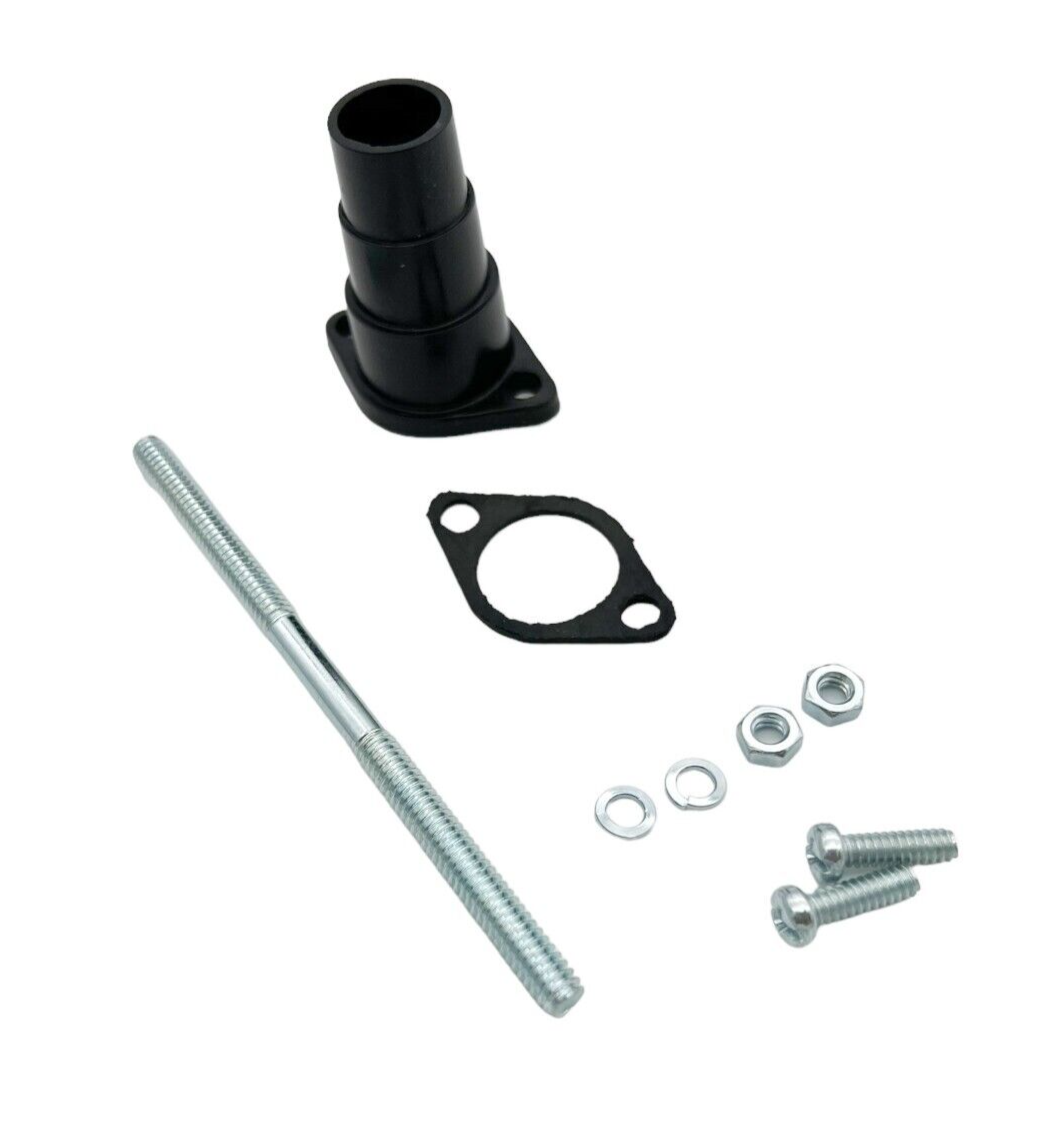 Chrome 14" x 2" Round Air Cleaner Wing Nut w/ 51/8" Neck Holley