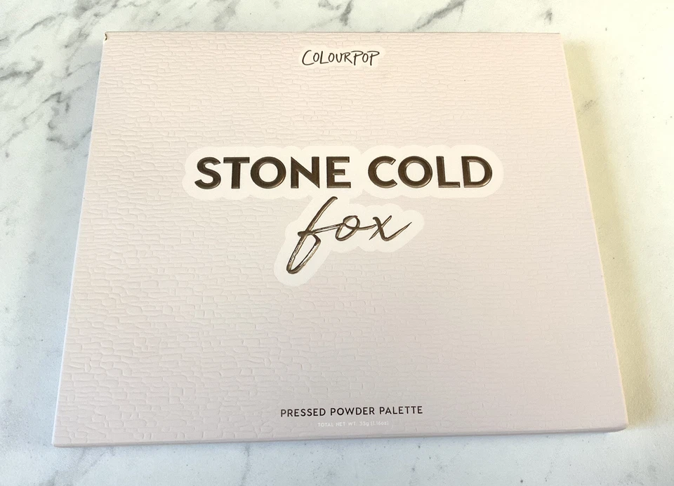 ColourPop STONE COLD FOX yeshadow Palette Pigment LARGE JUMBO BIG New in Box - Image 3 of 4