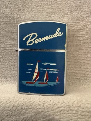 Vintage Penguin Bermuda Lighter with box