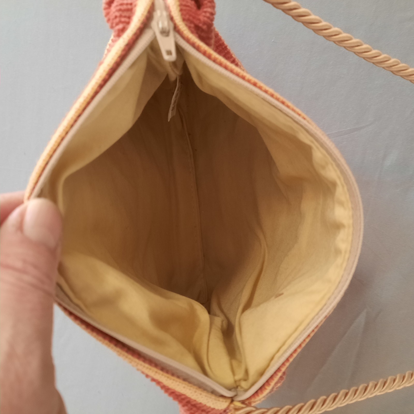 Tapestry Rectangular Terracotta-Colored Small Sho… - image 5