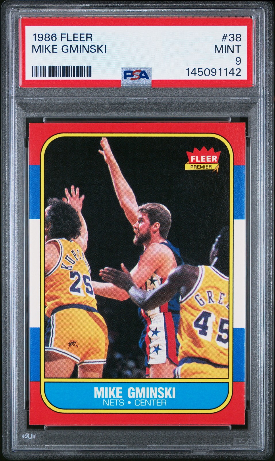 Mike Gminski #38