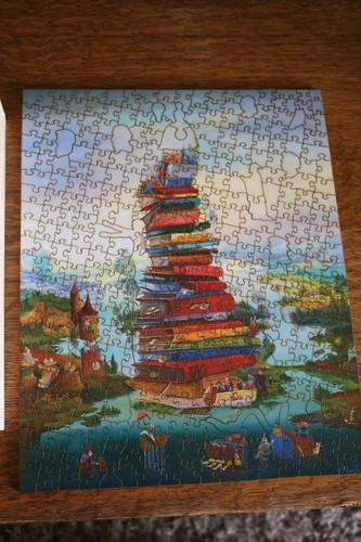 ARTEFAKTPUZZLE LA CONNAISSANCE 379 TEILE HOLZPUZZLE **VOLLSTÄNDIG!!** - Bild 5 von 5