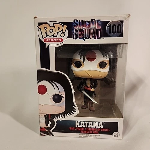 Funko Pop! Vinyl: DC Universe - Katana #100 - Damaged Box
