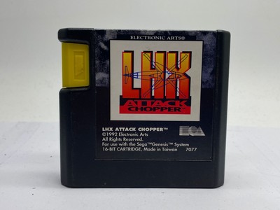LHX Attack Chopper - Sega Genesis Cartridge