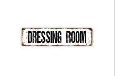Farmhouse Custom Metal Dressing Room Sign