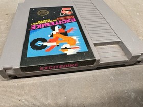 Vintage NES Excitebike Nintendo Entertainment System Game Cartridge 1984 Origina
