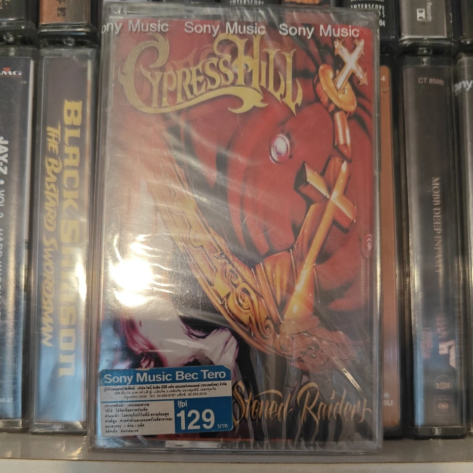 Cypress Hill Stoned Raiders FACTORY SEALED Cassette Album**ref images  - Image 2 of 4