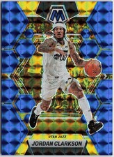 2022-23 Panini Mosaic #123 Jordan Clarkson Blue #/199