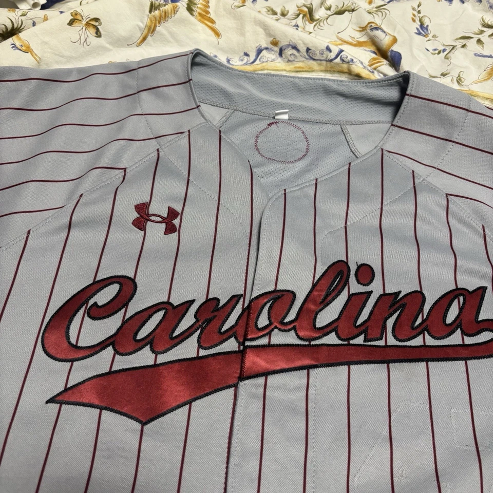 Camiseta de béisbol Under Armour South Carolina Gamecocks NCAA 47 eliminada 23  Foto 2 de 4