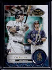 2022 Topps Gold Label Cal Raleigh RC Class 2 Rookie #7 Mariners