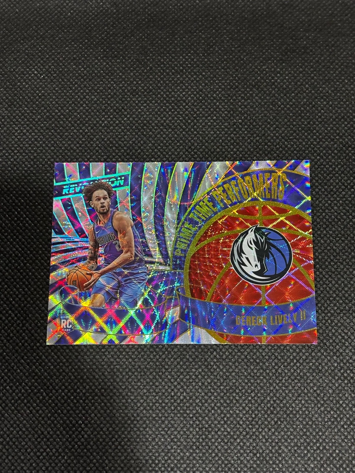 2023-24 Panini Revolution Dereck Lively II Prime Time Performers Rookie RC