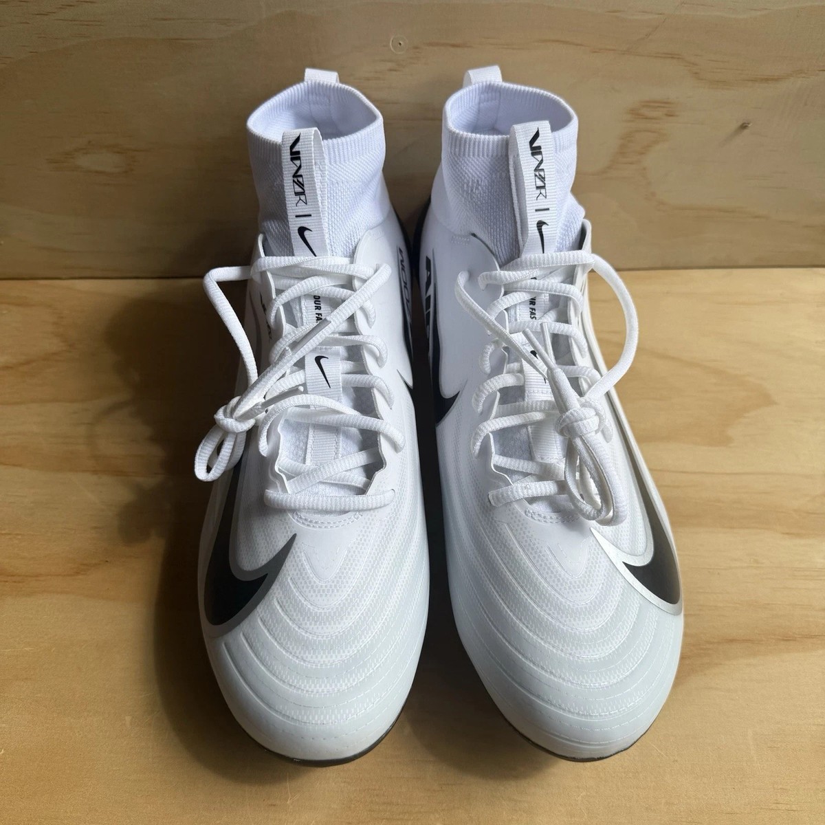 Nike Zoom Air Vapor Pro 1 White/Black Football Cleat IB2495-105 Men Sz 14.5 New Nike Men main image 2