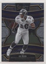 2019 Panini Select Concourse Ed Reed #100 HOF 03kc