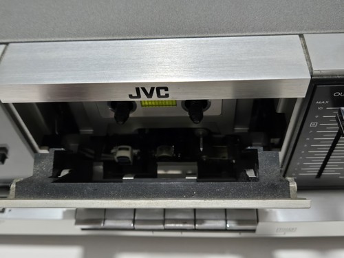 JVC KD-S201J Stereo Cassette Deck Super ANRS Tape Recorder VU Meters Tested RARE - Picture 4 of 16