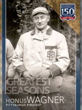 2019 Topps #GS-22 Honus Wagner 150 Years - Greatest Seasons Blue