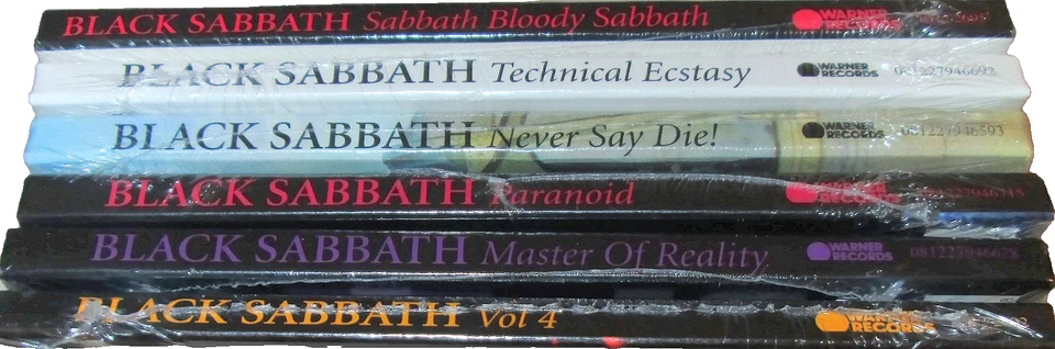 Black Sabbath 6 CD Lot NEW Factory Sealed Digipaks  With Ozzy Osbourne - Image 3 of 3