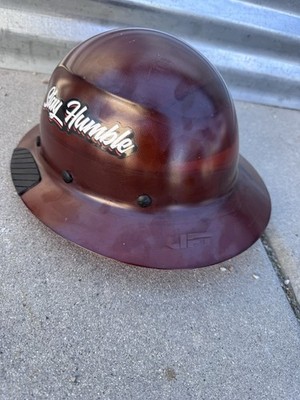 LIFT Safety HDF-15NG DAX Natural Brown Full Brim Hard Hat w/ Ratchet Suspension 