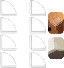 8Pcs,Table Corner Protector, Corner Protector to Cover Sharp Furniture, Clear Fu