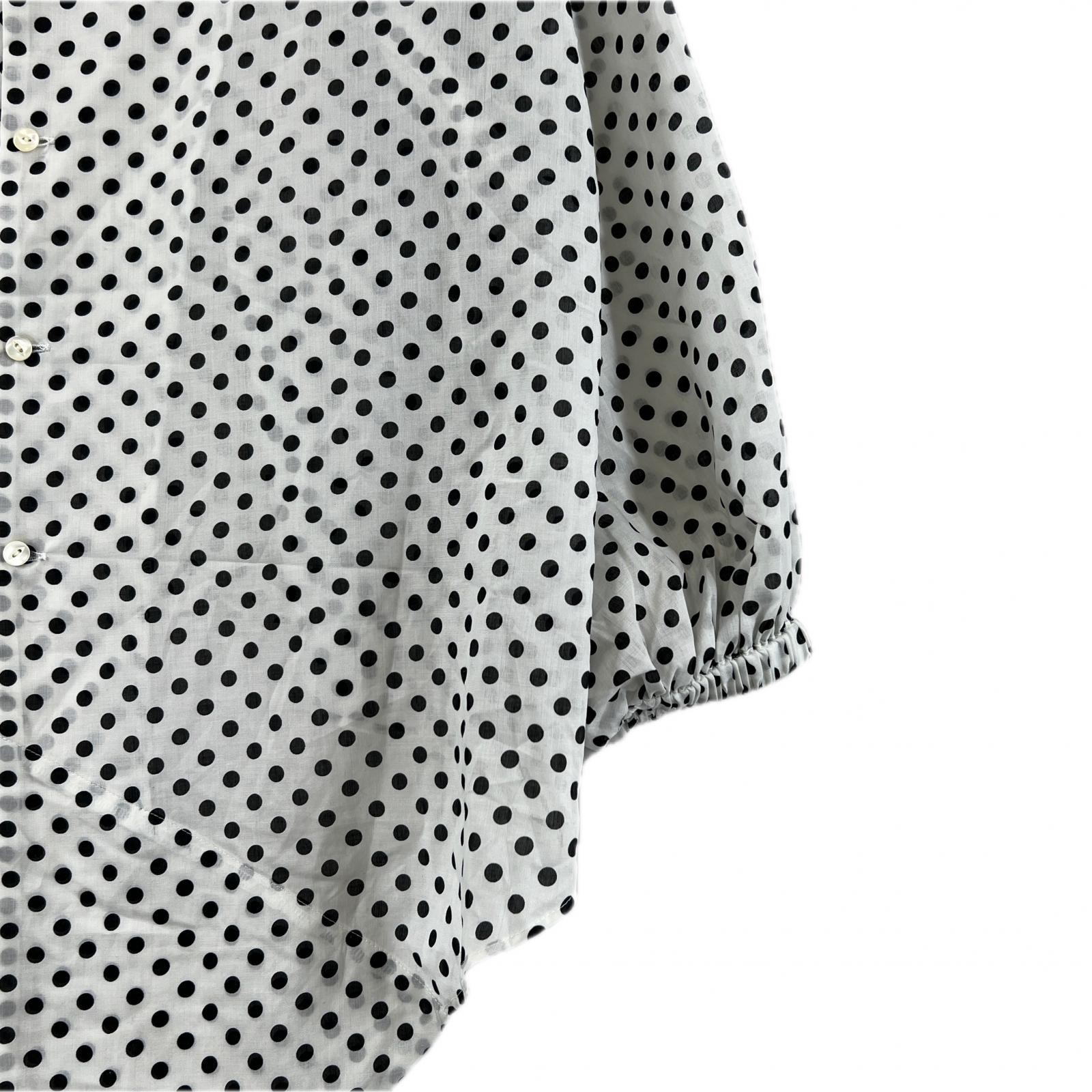FRAMeWORK blouse white/black polyester Women - image 4