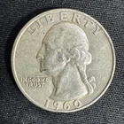 1960 D Washington Quarter - 90% Silver