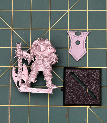 GW Citadel Warhammer Chaos Warrior Mighty Zog Arkwright 1980s rare OOP