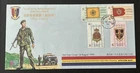1995 Hong Kong FDC Stamp Sheetlet The Royal Regiment Volunteers  By Andrew Lai