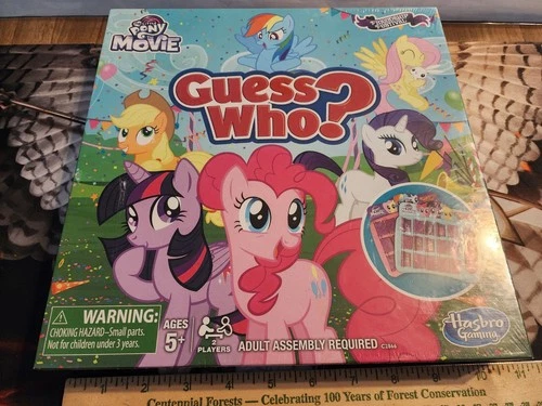 NEW My Little Pony The Movie Guess Who Game Friendship Festival Hasbro Sealed