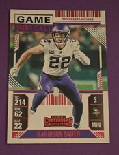 Panini 2023 Contenders Harrison Smith Game Ticket #66 Minnesota Vikings Football