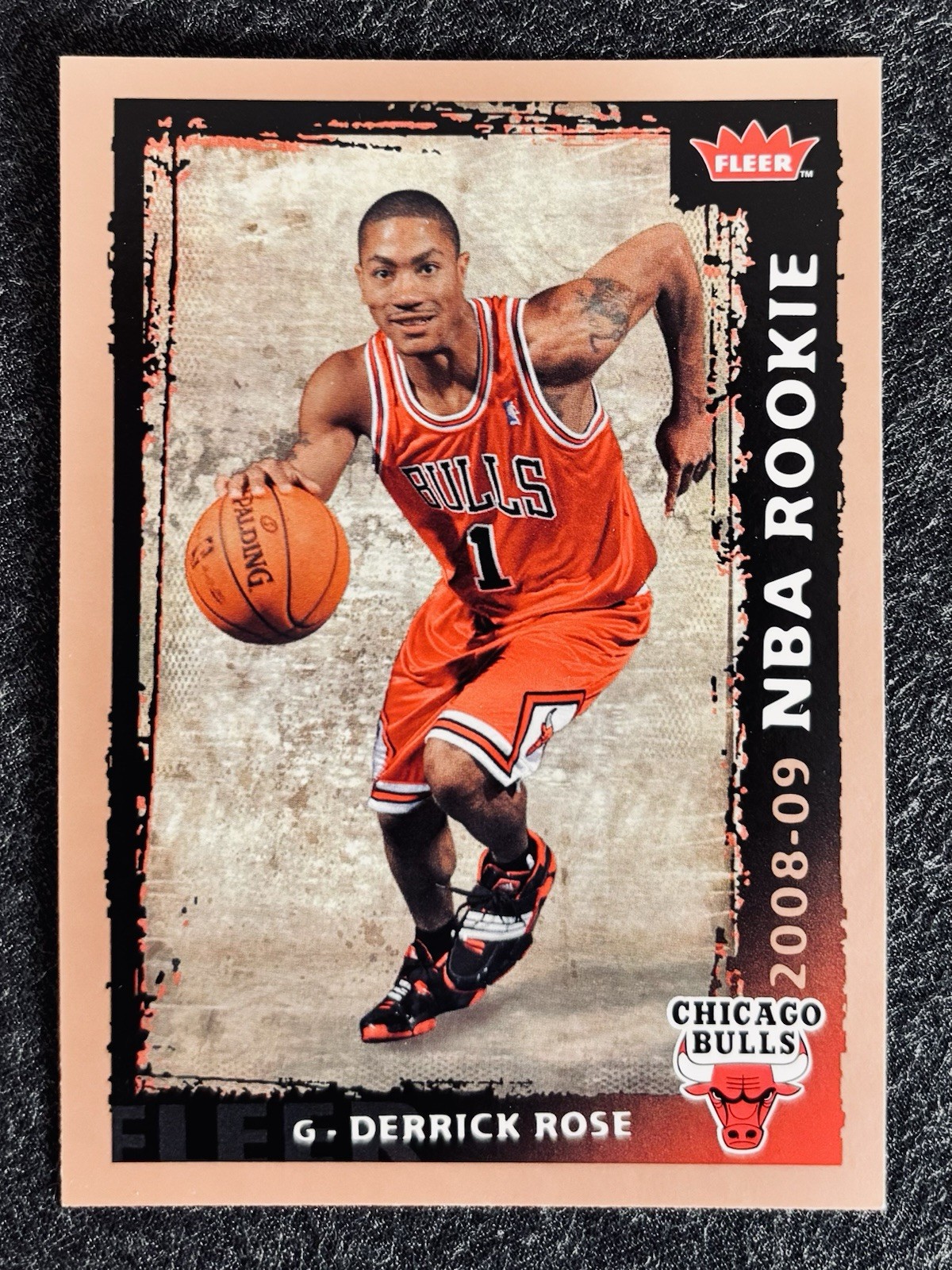 Derrick Rose NBA Rookie 2008-09 Fleer - #201 Bulls