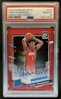 2023-24 Donruss Optic Amen Thompson Rated Rookie Choice RC Auto #287 PSA 10