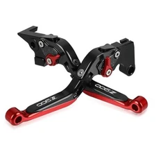 Z900 Motocycle Brake & Clutch Levers Set Foldable Brake Clutch Levers-red+black