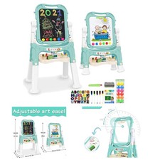 Durable Double-Sided Kids Art Easel - Perfect for Indoor and Outdoor Creativity