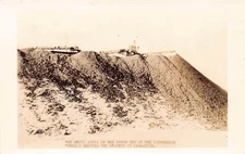 Spoil Aeria Coversion Tunnels Stacker Font Peck Real Photo Postcard