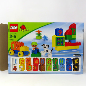 LEGO DUPLO Play with Numbers 5497 | Vintage | Used w/ Original Box & Manual