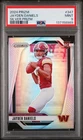 🔥 2024 PANINI PRIZM JAYDEN DANIELS #347 SILVER PRIZM ROOKIE RC MINT PSA 9 🔥