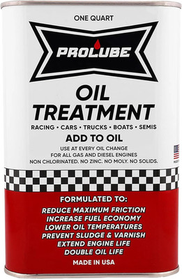 Prolube Engin Oil Treatment 1QT - Engine Oil Additive for Gas & Diesel Engines