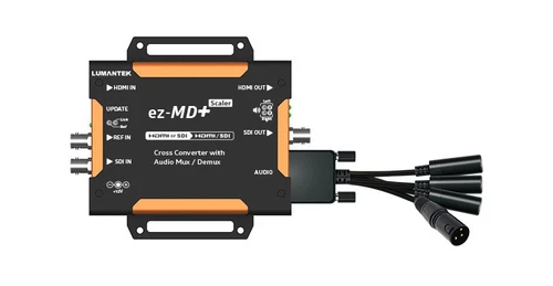 Lumantek ez-MD+ HDMI/SDI Cross Converter with Audio Mux/Demux and Scaler - Thumbnail 3