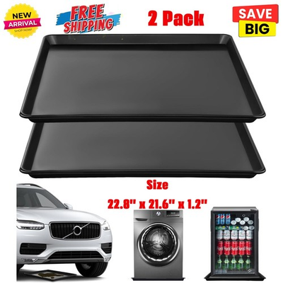 #ad #ad 22.8#x27;#x27; x 21.6#x27;#x27; Oil Drain Pan Drip Tray Leak Catcher for Under Car Changing Oil $56.57