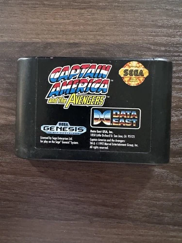 Captain America and the Avengers (Sega Genesis, 1992) Cartridge Only TESTED!