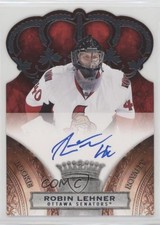 2010-11 Panini Crown Royale Rookie 206/499 Robin Lehner #130 Auto 5ui