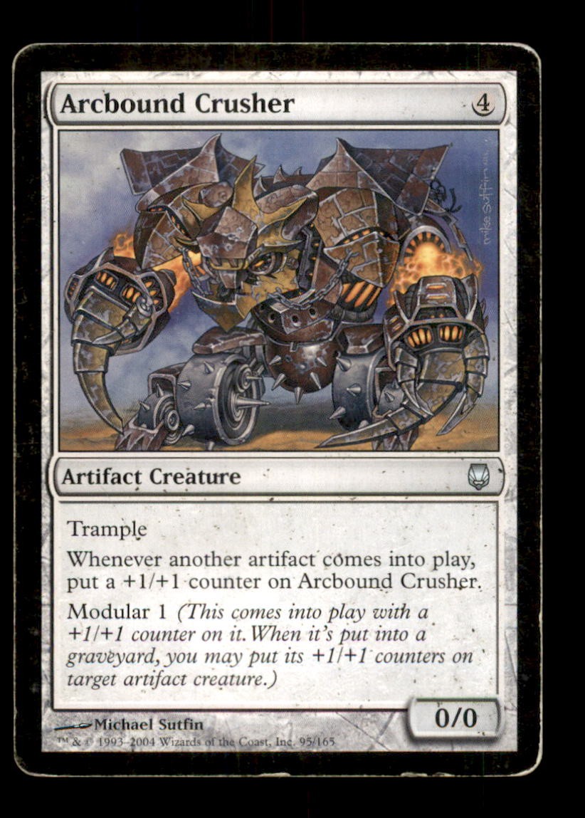 MTG Arcbound Crusher LP Light Play Darksteel Magic the Gathering