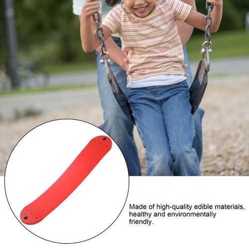 (Red)Kids Swing Toy Outdoor Garden Yard Children Swing Hanging Seat Chair FA - Picture 18 of 22