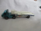 Hot Wheels 1970 Red Line Original Redlines  Heavyweights Racer Rig Aqua Cab
